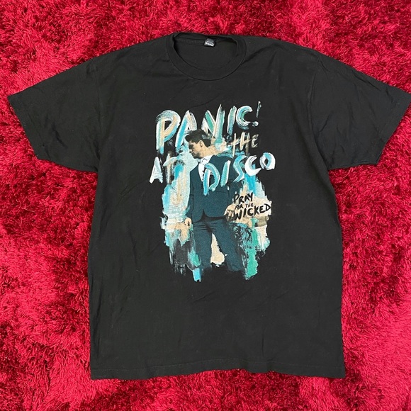 Panic At The Disco Pray For The Wicked Album Shirt Tour Brand Tultex - Picture 1 of 5